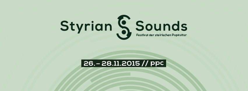 Styrian Sounds 2015 - Festival der Steirischen Popkultur - Página frontal