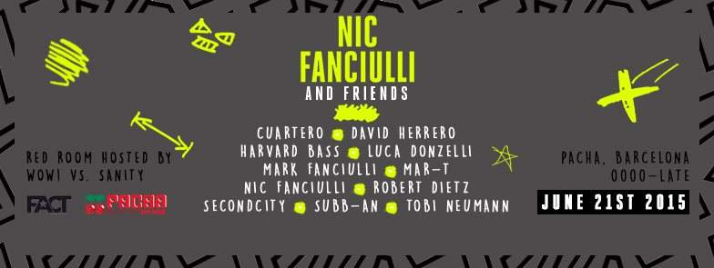 Nic Fanciulli & Friends (Night Time) - Off Week - Página trasera
