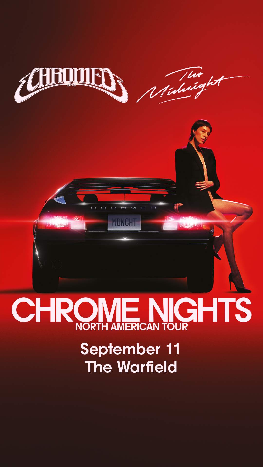 Chromeo & The Midnight - Página frontal
