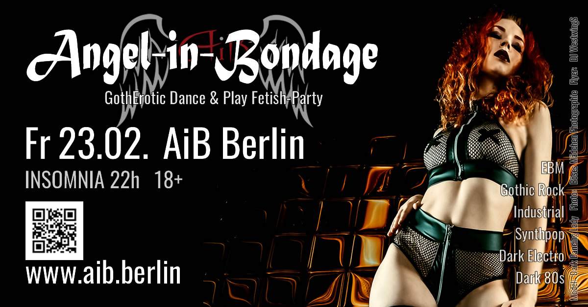 Angel-in-Bondage at Insomnia, Berlin