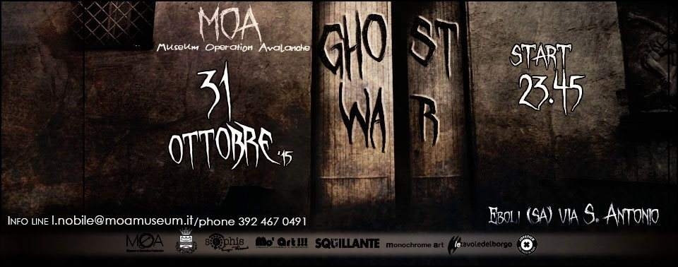 Ghost WAR with Gigi Squillante dj - Página frontal