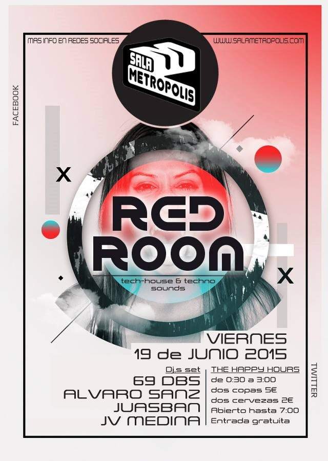 Red Room - フライヤー表
