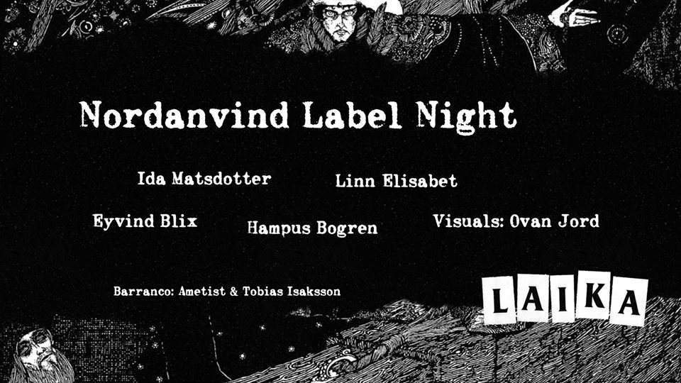 Nordanvind Labelnight - フライヤー表