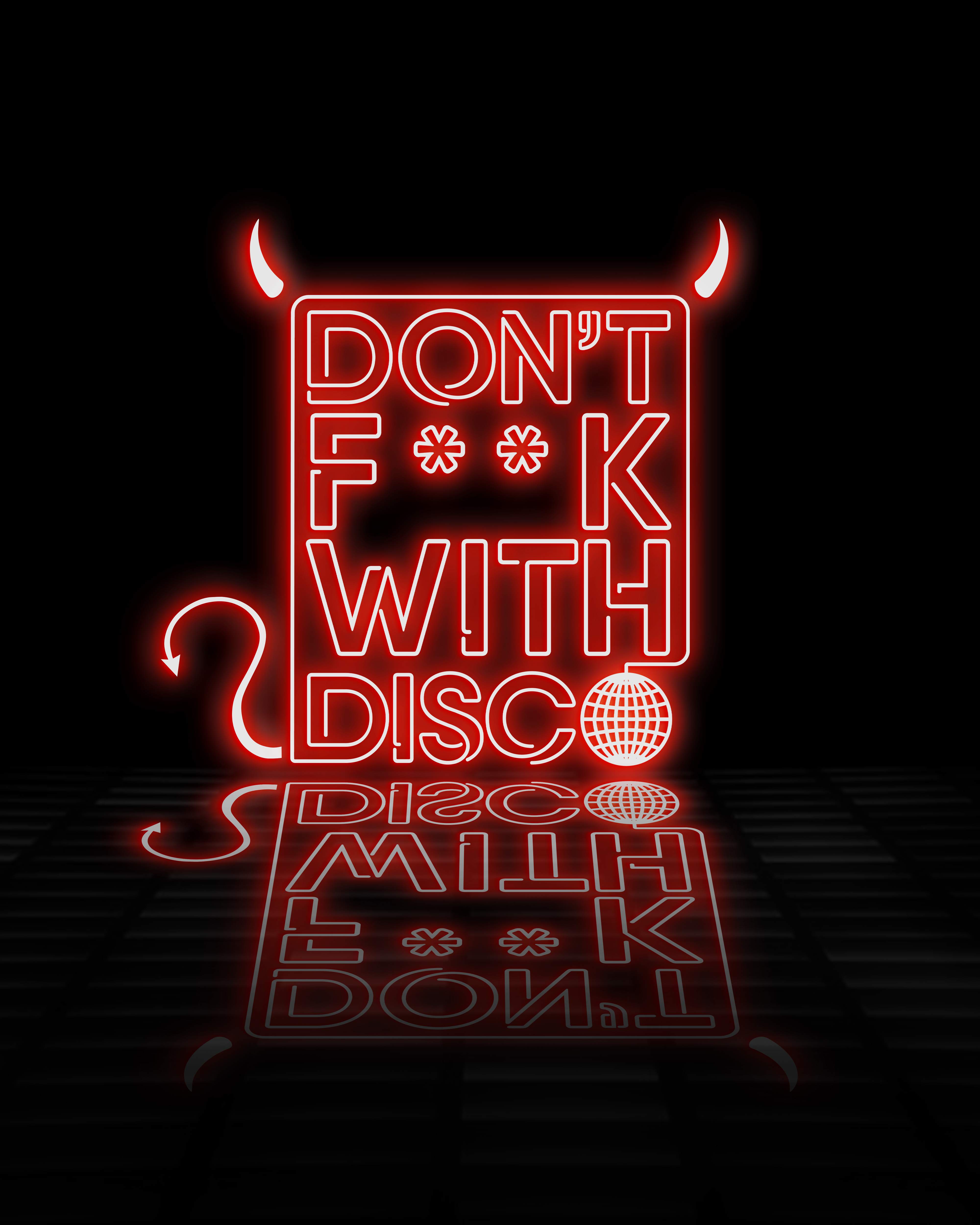 Don't F**k with Disco, Halloween (Sold Out) - フライヤー表