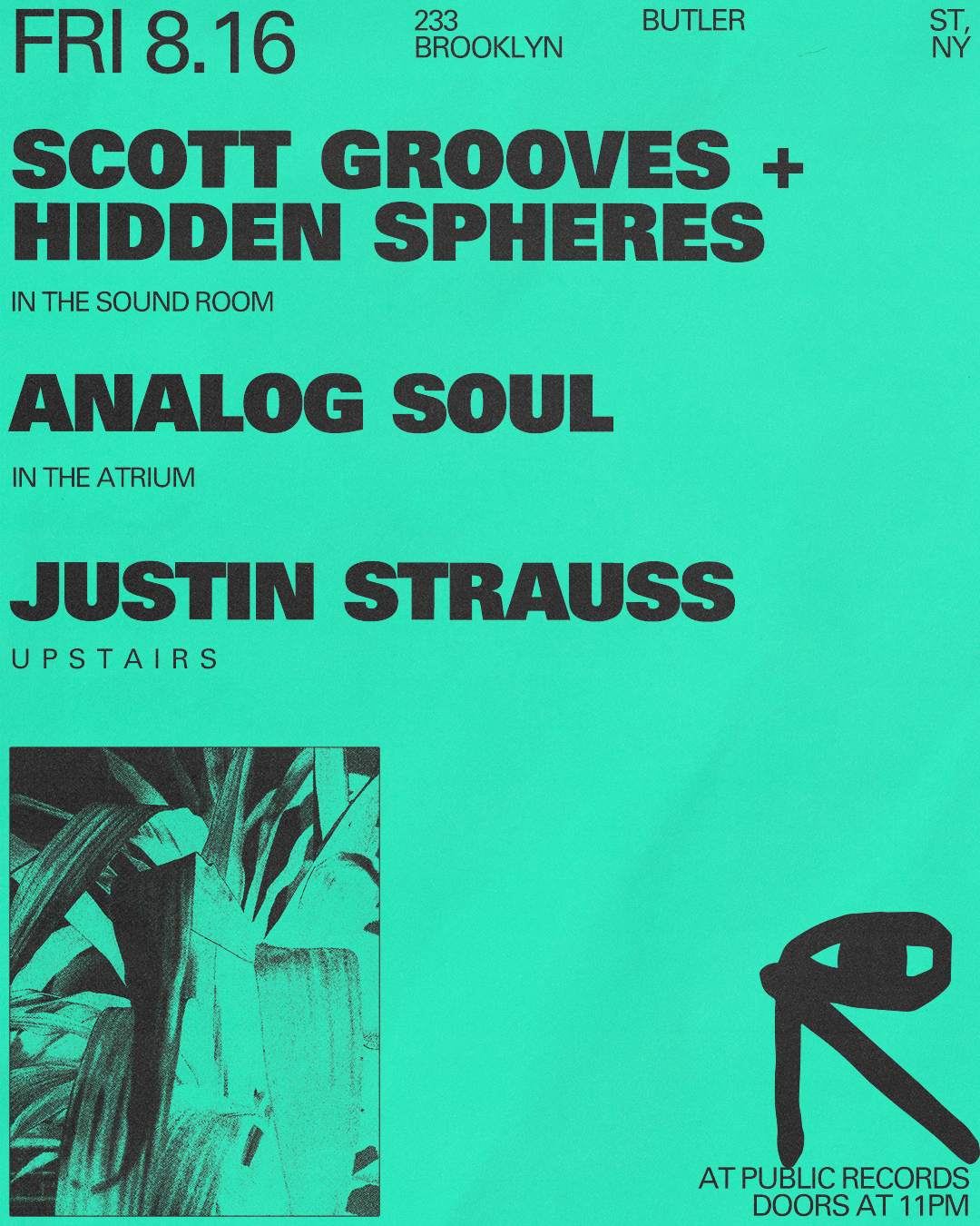 Scott Grooves + Hidden Spheres / Analog Soul / Justin Strauss - Página frontal