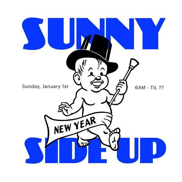 Sunny Side Up NYD - フライヤー表