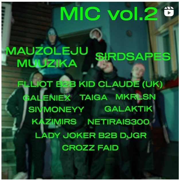 Bourzma MIC vol.2 - フライヤー裏