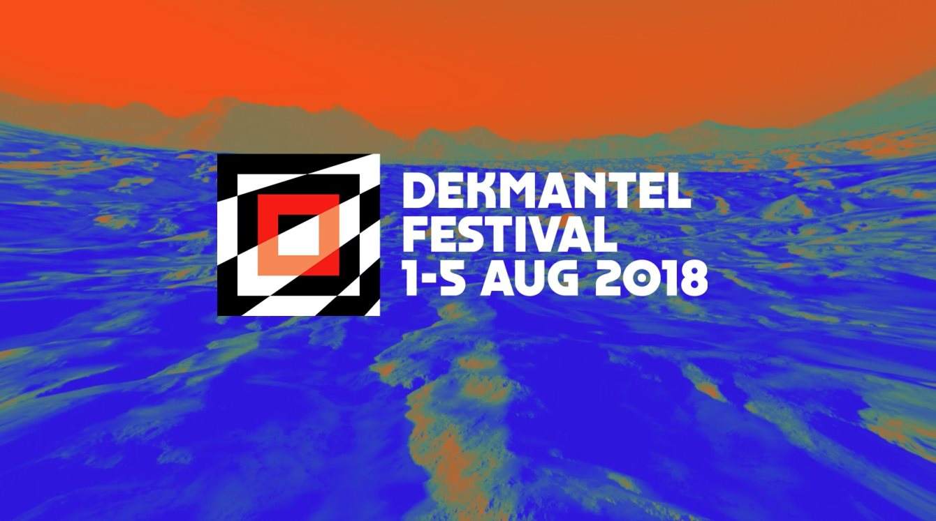 Dekmantel Festival 2018 - フライヤー表