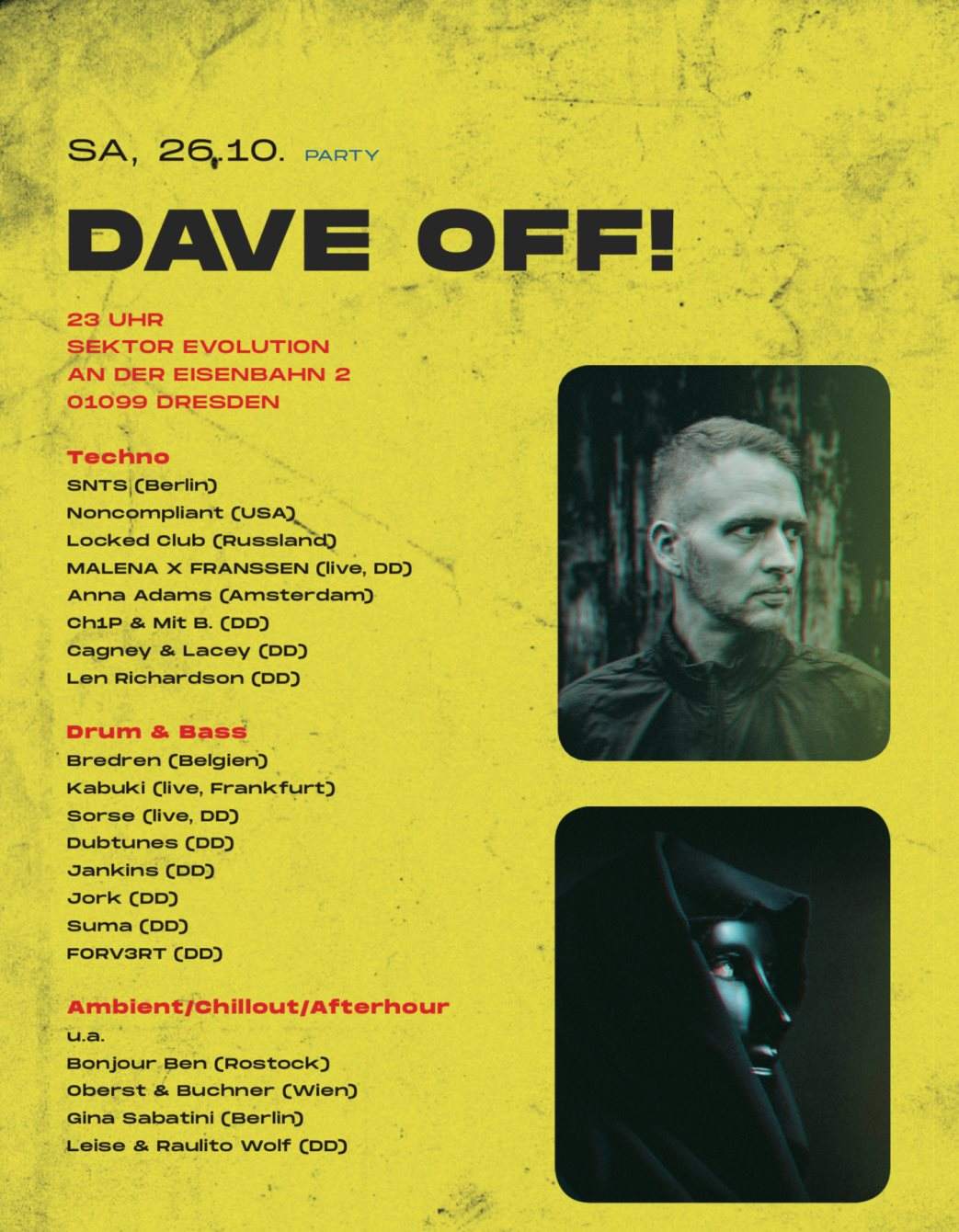DAVE Festival 2019 - Dave OFF - Página frontal