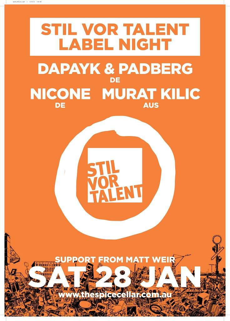 Stil Vor Talent Label Night - Dapayk & Padberg - Página frontal