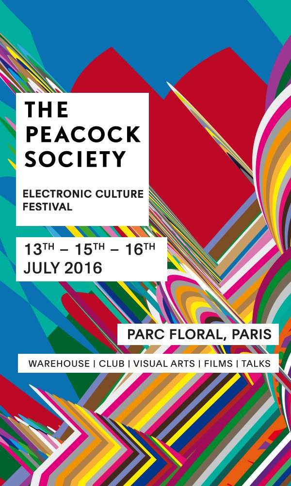 The Peacock Society 2016 -  Wednesday - フライヤー表