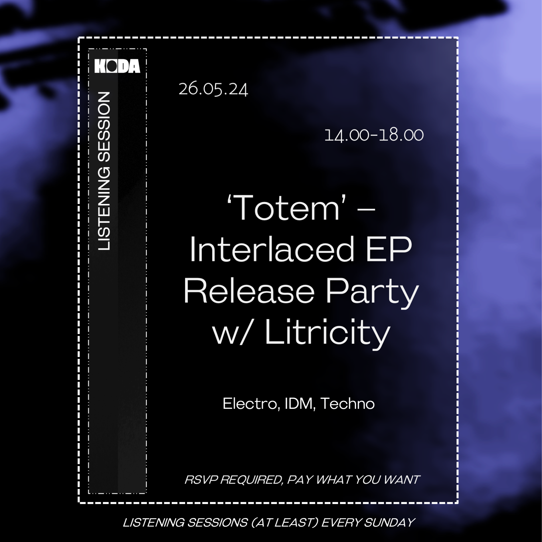 'Totem' - Interlaced EP Release Party - Página frontal