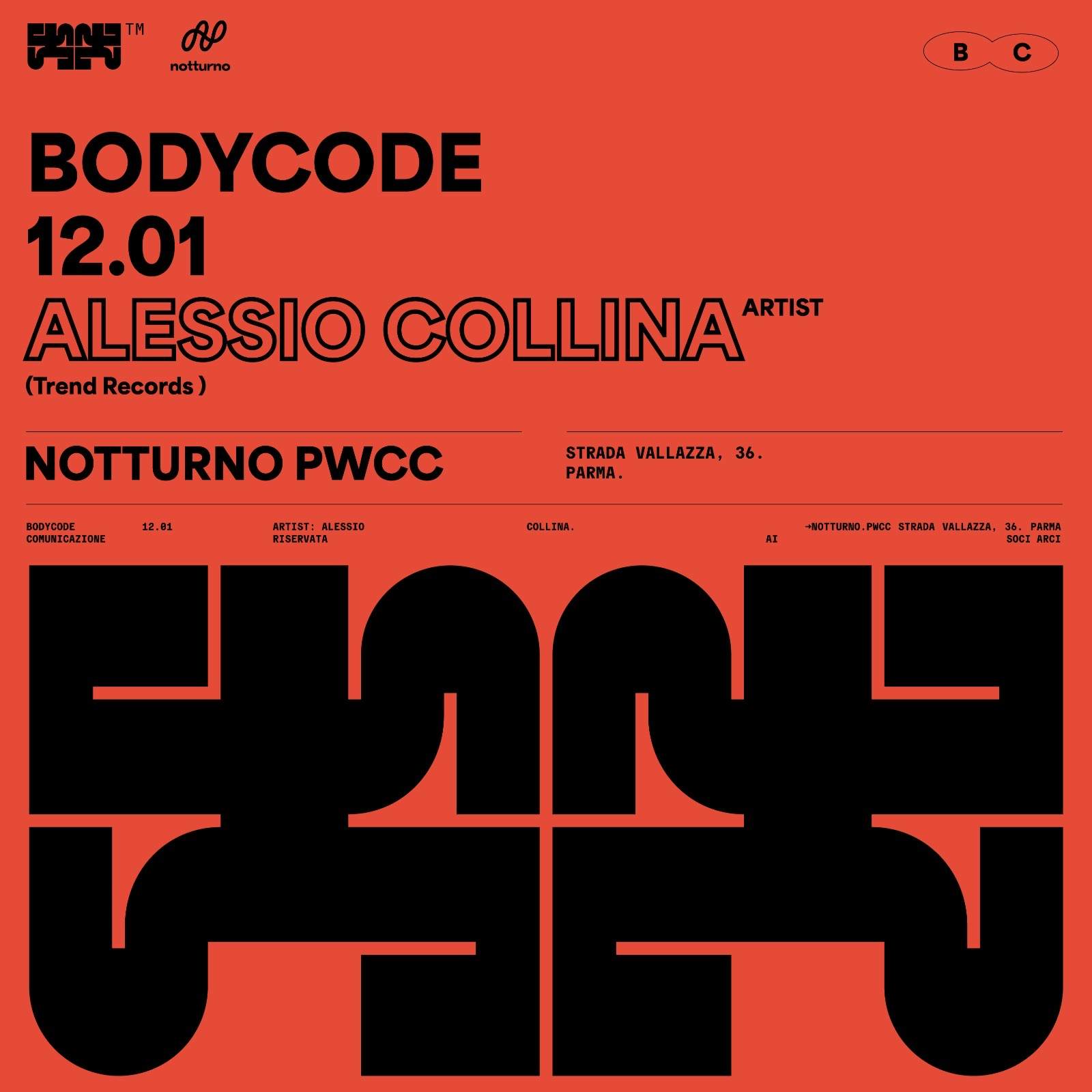 BODYCODE with Alessio Collina - Página frontal