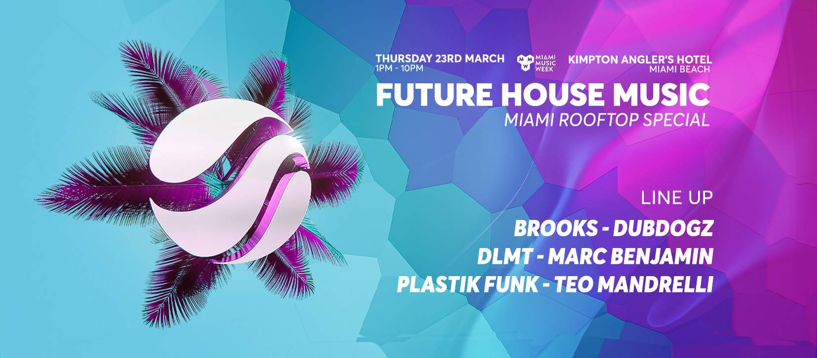 Future House Music - Miami Music Week - Rooftop Special - フライヤー表
