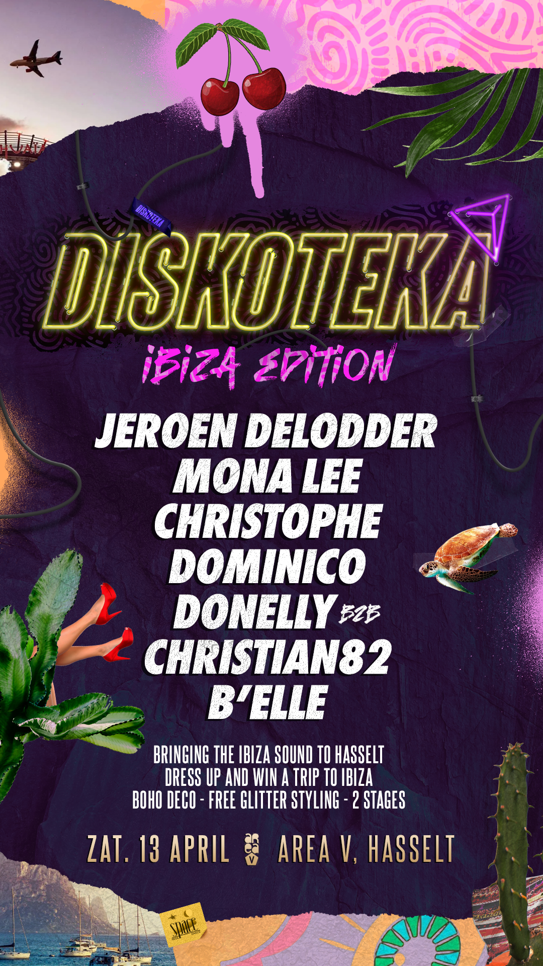 Diskoteka x Ibiza edition - フライヤー裏