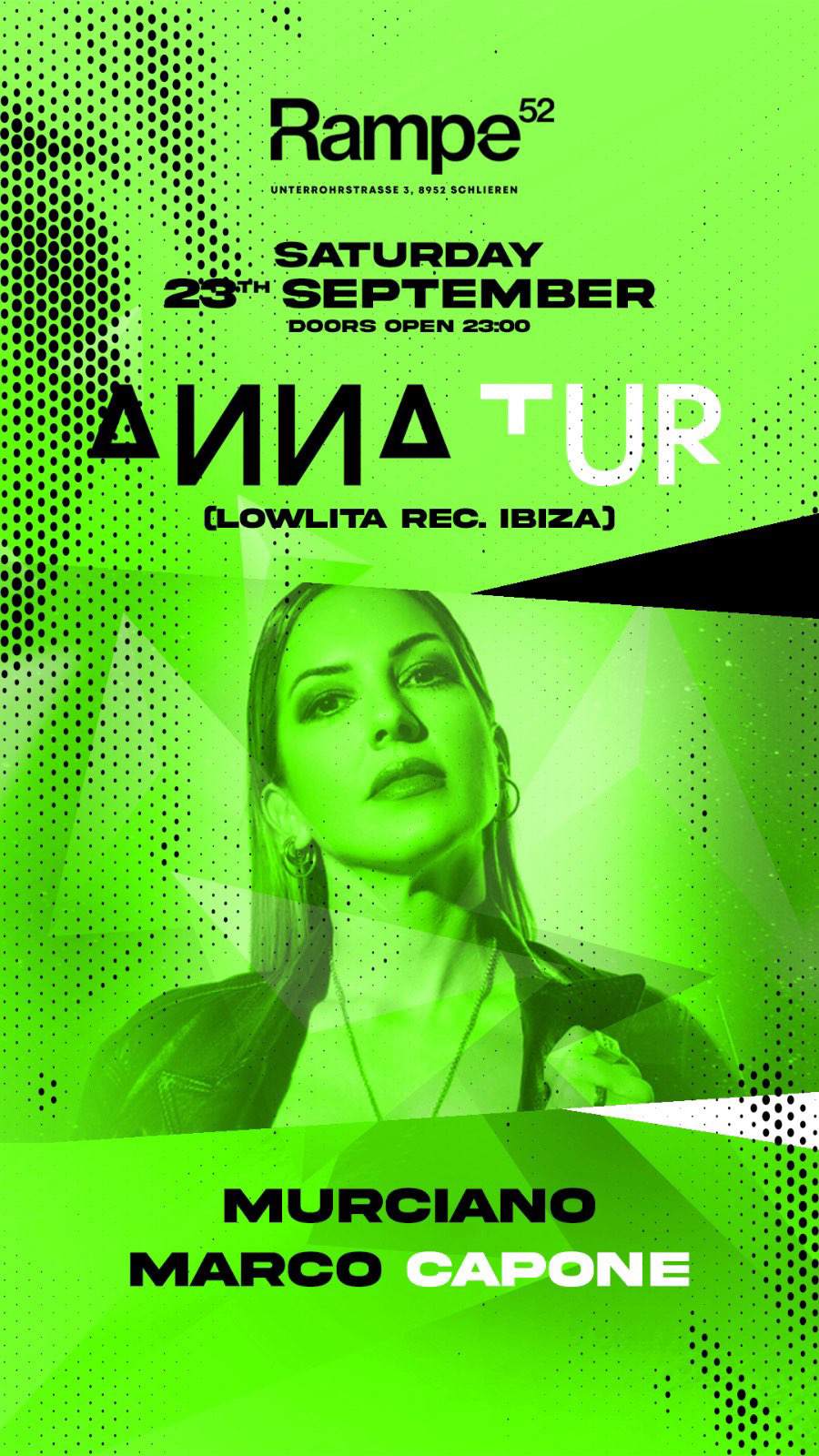 Anna Tur (Ibiza) - フライヤー表