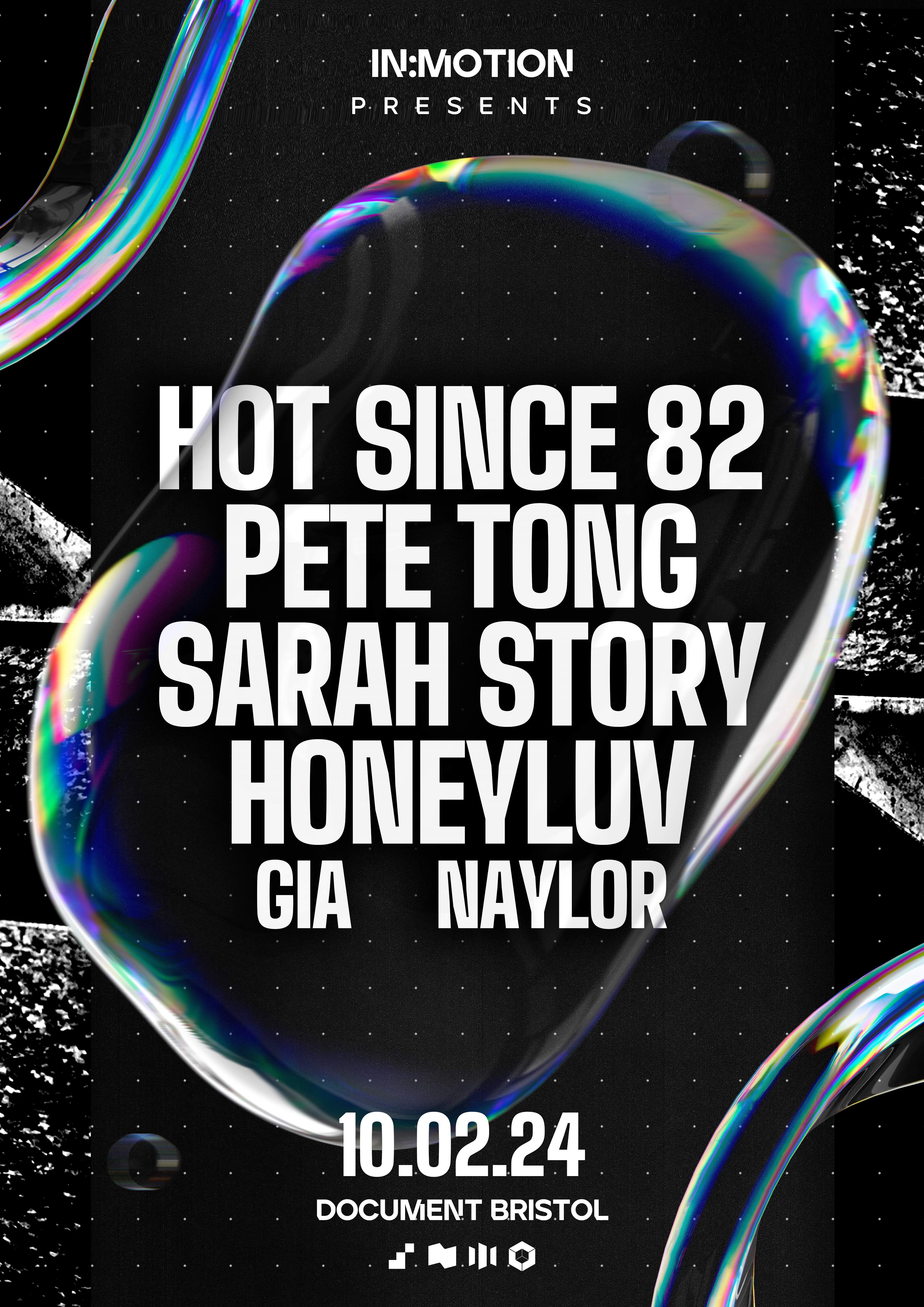 In:Motion presents: Hot Since 82, Pete Tong + more - Página trasera