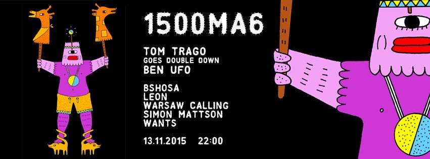 Tom Trago & Ben UFO - フライヤー表