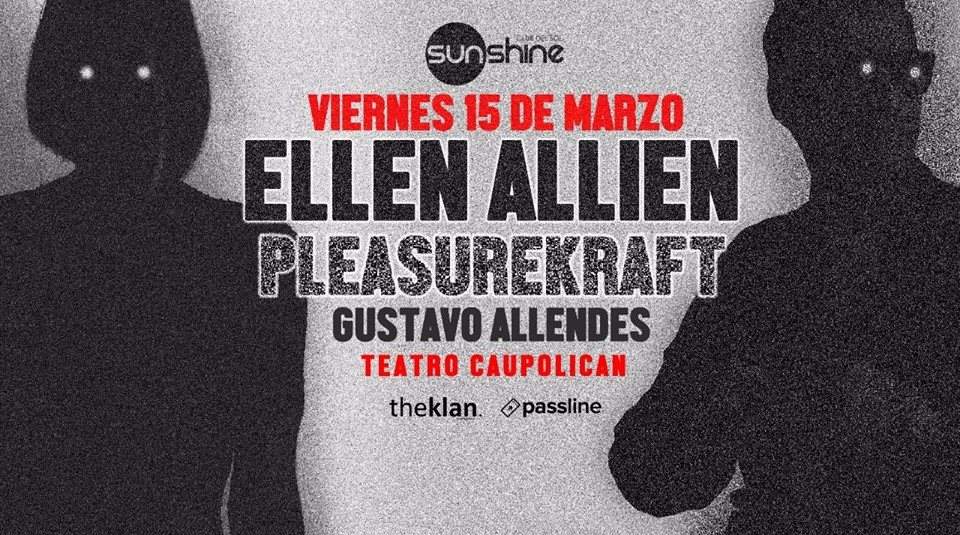 Ellen Allien ♫ Pleasurekraft ♫ Gustavo Allendes - Página frontal