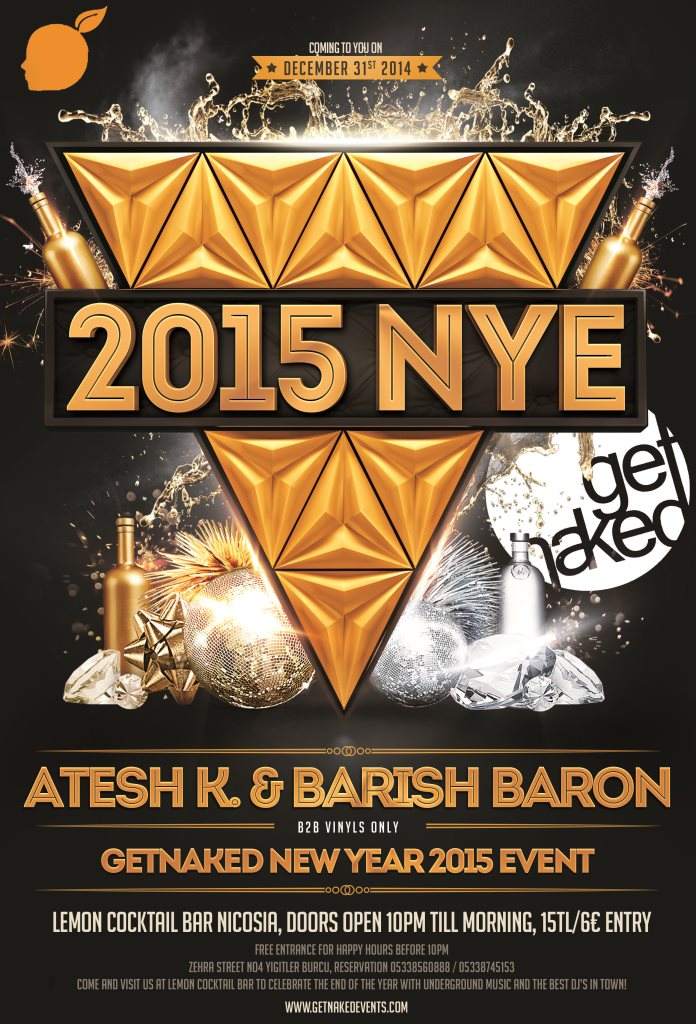 Nye2015 - Atesh K. & Barish Baron - フライヤー表