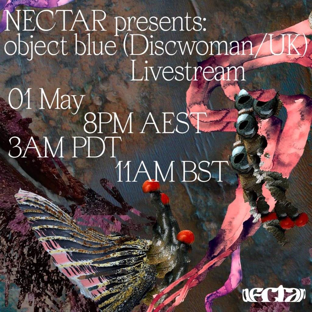 NECTAR Pres. Object Blue - フライヤー表