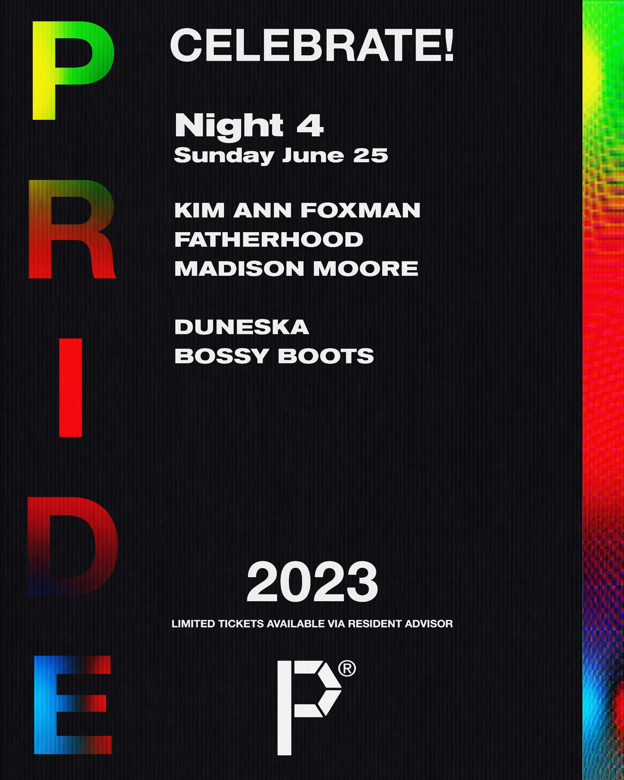 Pride: Kim Ann Foxman, Fatherhood, Madison Moore + Duneska, bossy boots - Página frontal