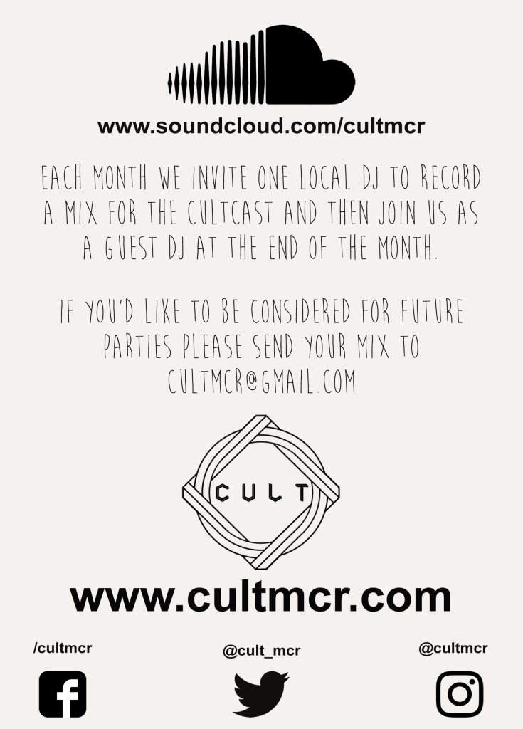 Join The Cult 1 with Cult DJs + Jimc - Página trasera