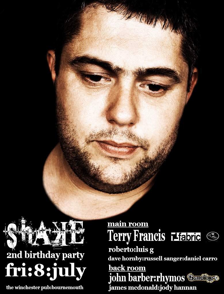 Shake - Terry Francis - Página frontal