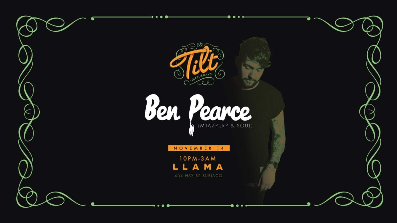 Tilt with BEN Pearce - Página frontal