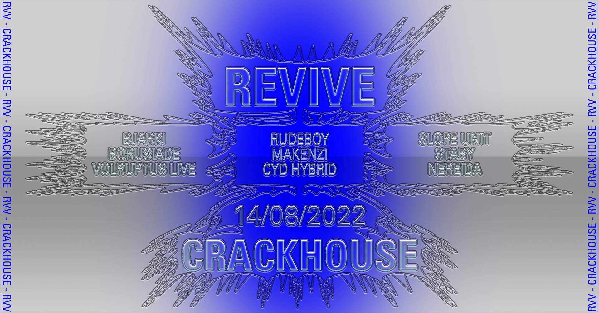 Revive x Crackhouse - Página frontal