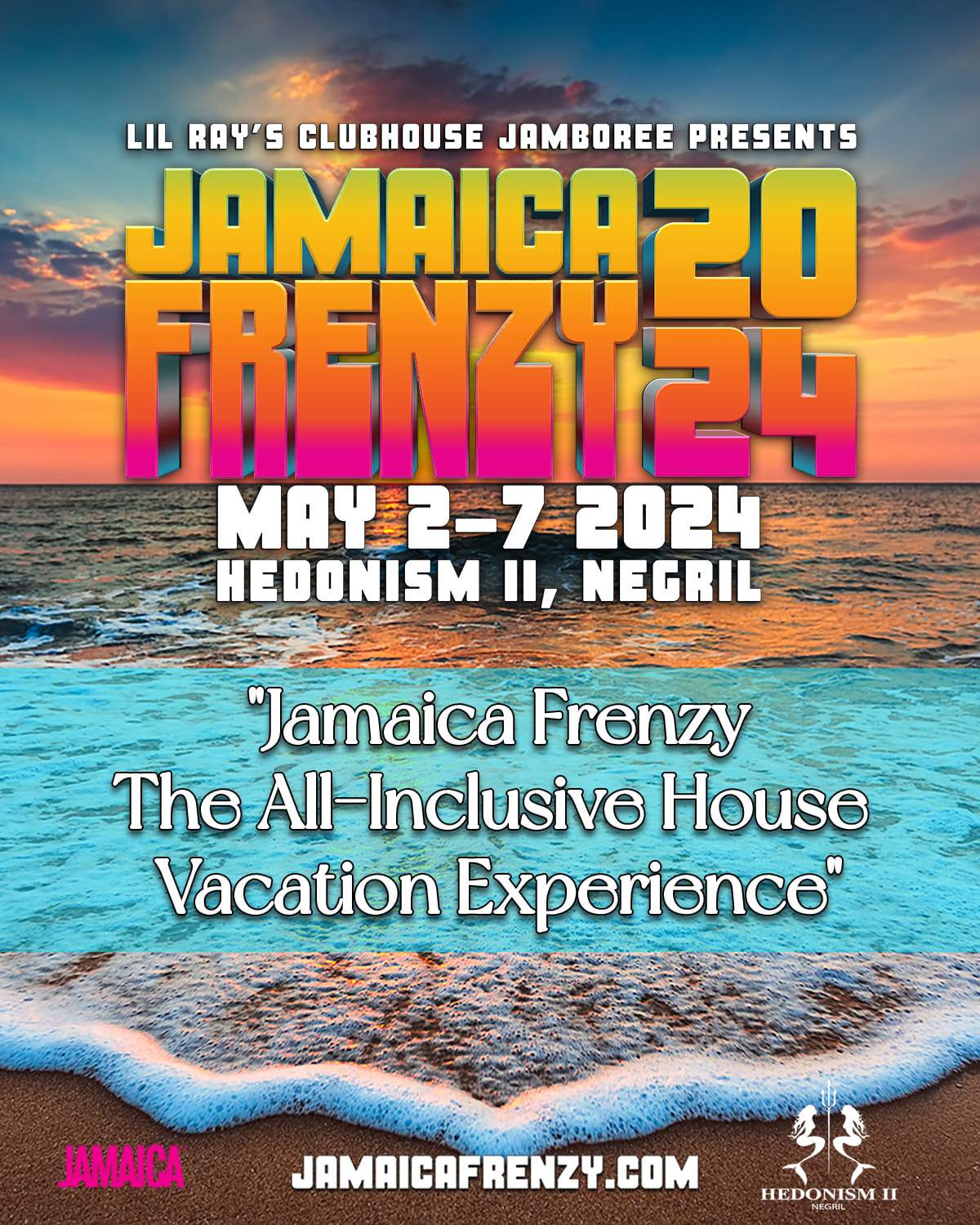 Jamaica Frenzy - フライヤー表
