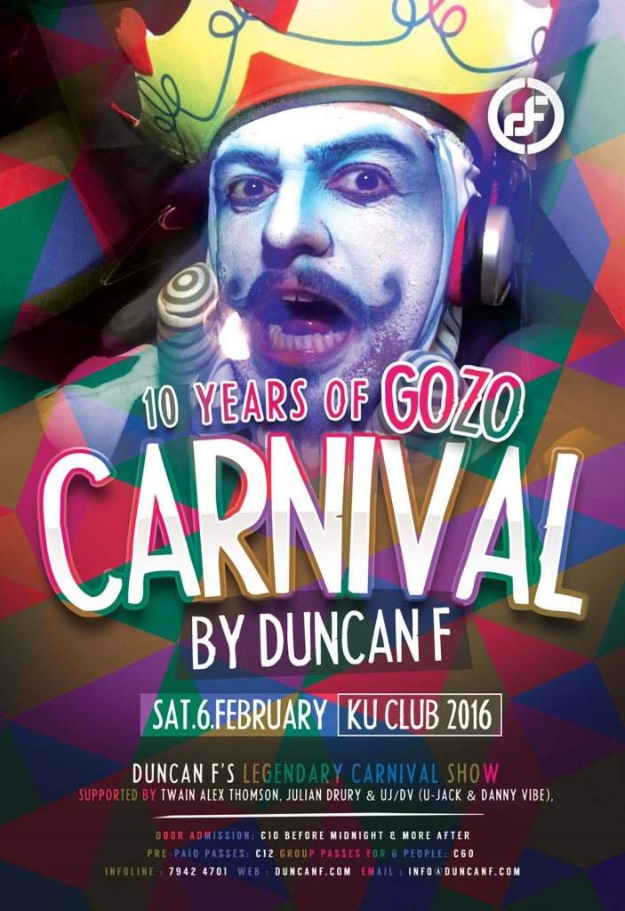 10 Years of Gozo Carnival by Duncan F - Página frontal