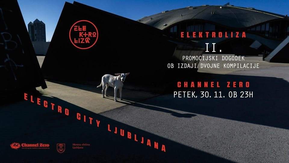 Elektroliza: Electro City Ljubljana #2 - フライヤー表