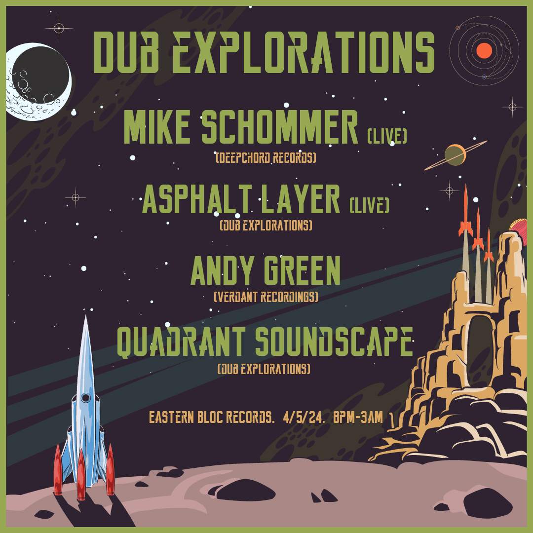 Dub Explorations LIVE - Mike Schommer - Página frontal