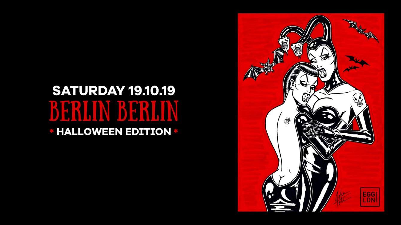 Berlin Berlin Halloween: Pornceptual - Norman Nodge - Homostash - フライヤー表