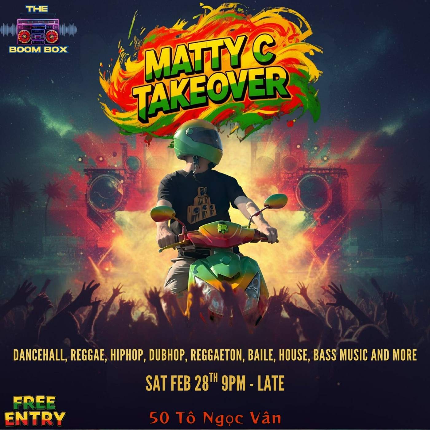 DJ Matty C Takeover at TBA - Boom Box Hanoi, Hanoi