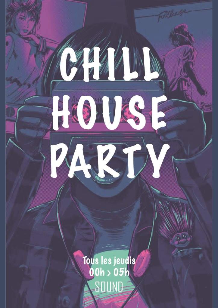 Les Jeudis: Chill House Party - Página frontal