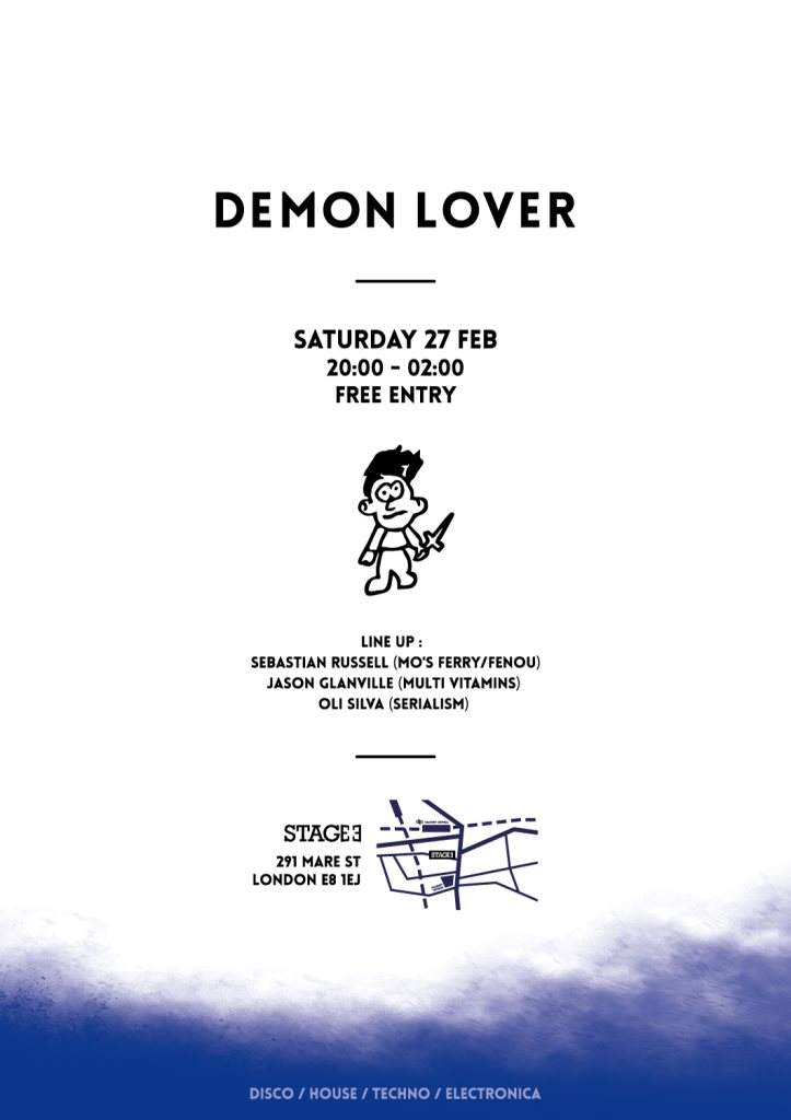 Demon Lover - フライヤー表