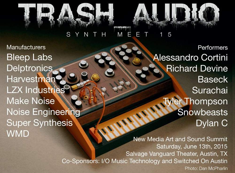 Trash_Audio Synth Meet - フライヤー表