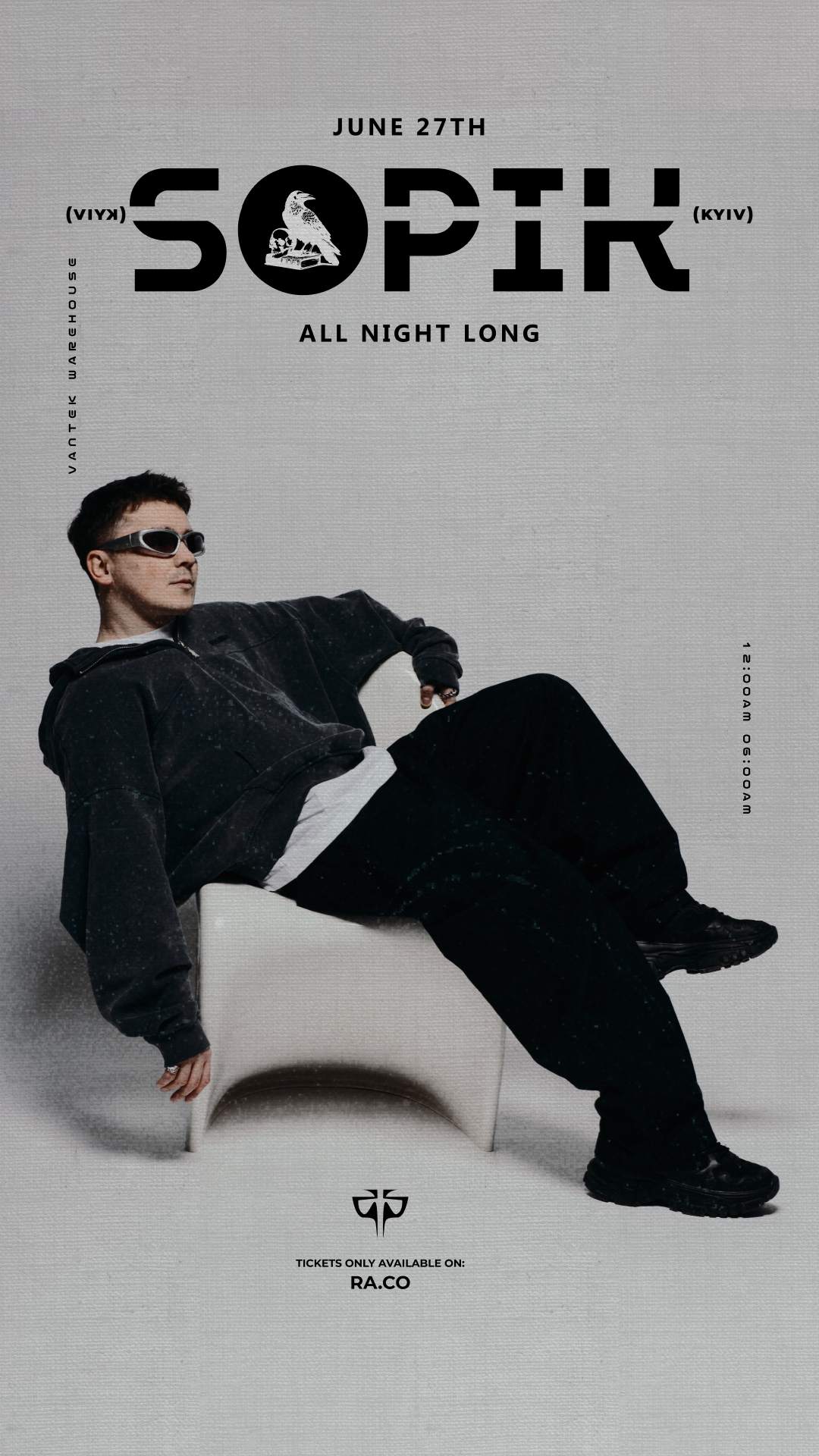RTR: Sopik - ALL NIGHT LONG at Vantek Warehouse, Vancouver