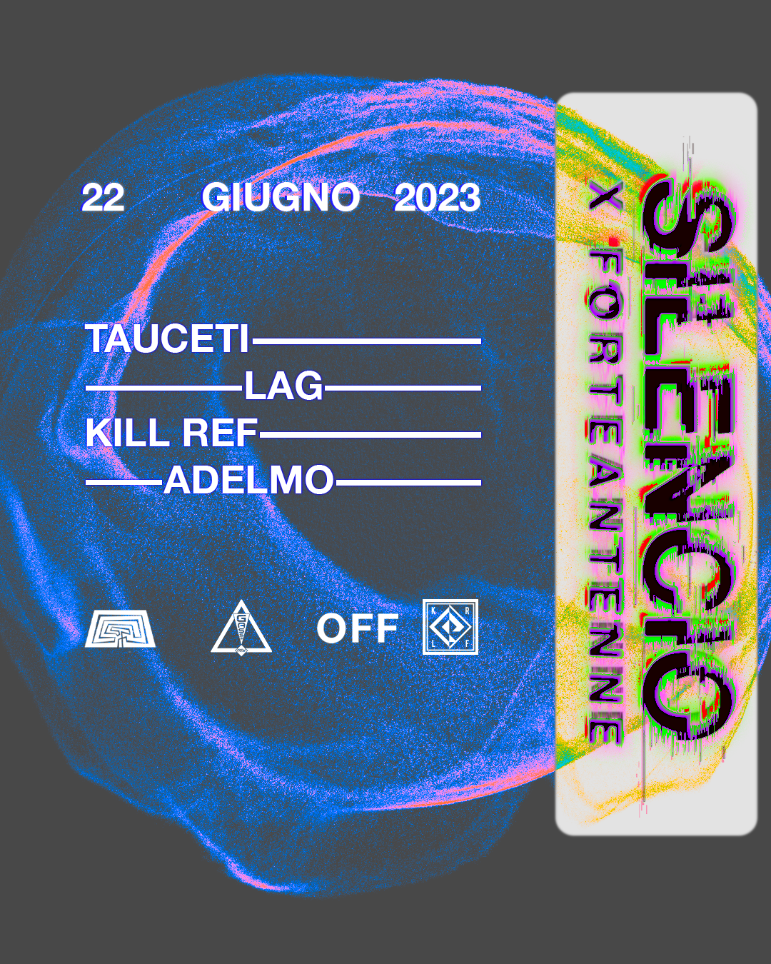 Silencio & KR/LF X Forte Antenne with Tauceti, Lag, Kill Ref, Adelmo - Página frontal