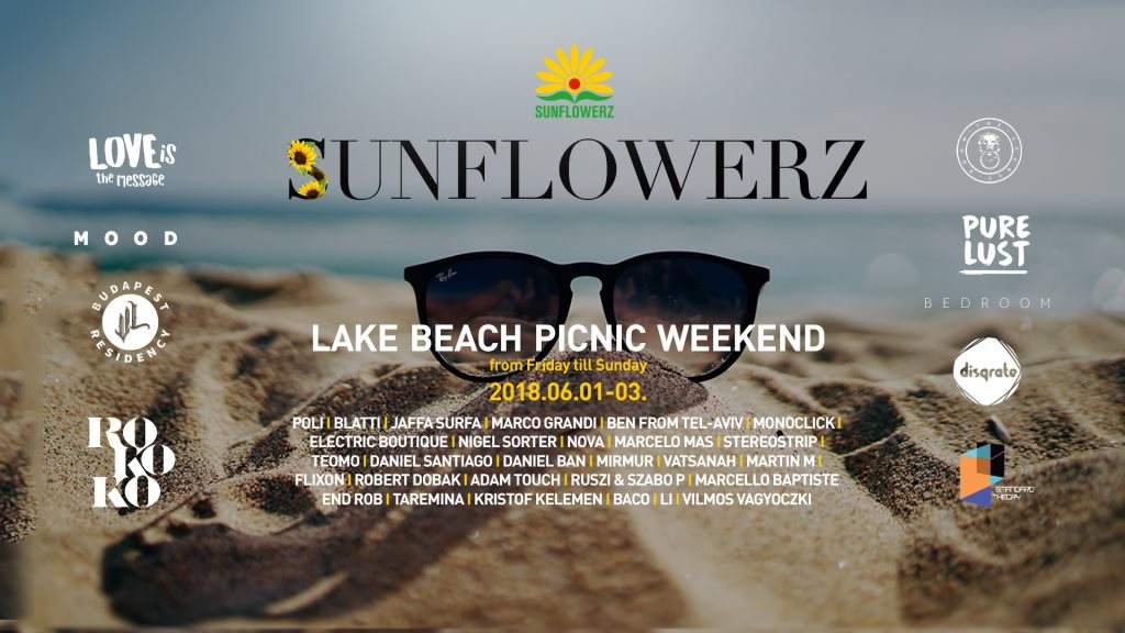Sunflowerz - Lake Beach Picnic - フライヤー表