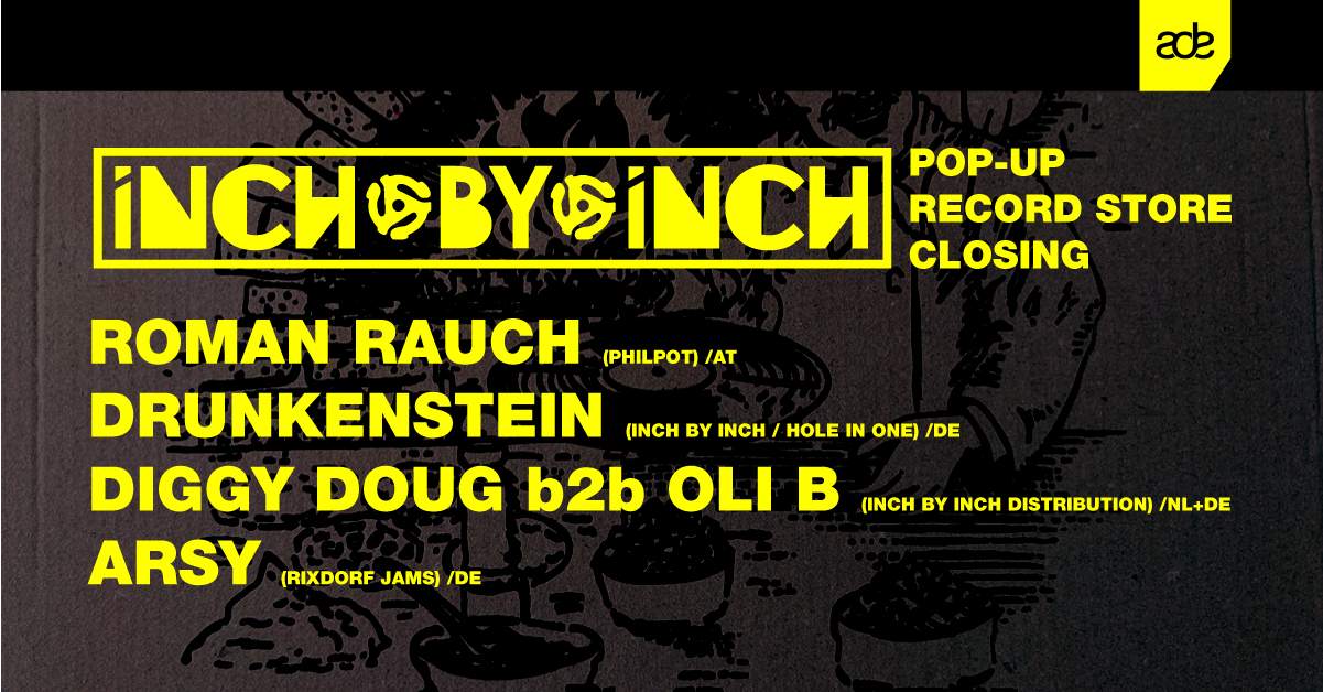 Inch By Inch Pop-Up Record Store Closing - Página frontal