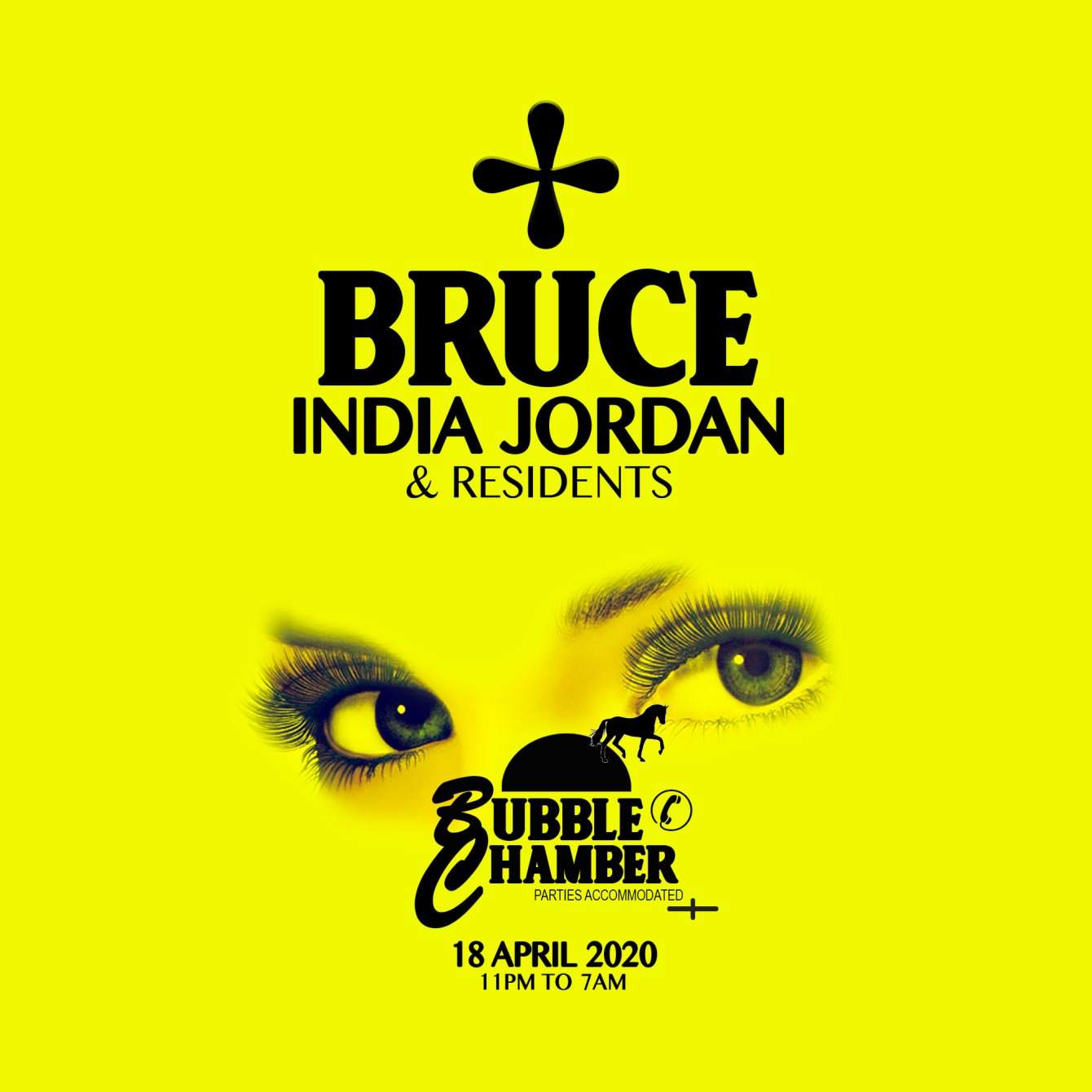 [CANCELLED] Bubble Chamber: Bruce & India Jordan - Página frontal
