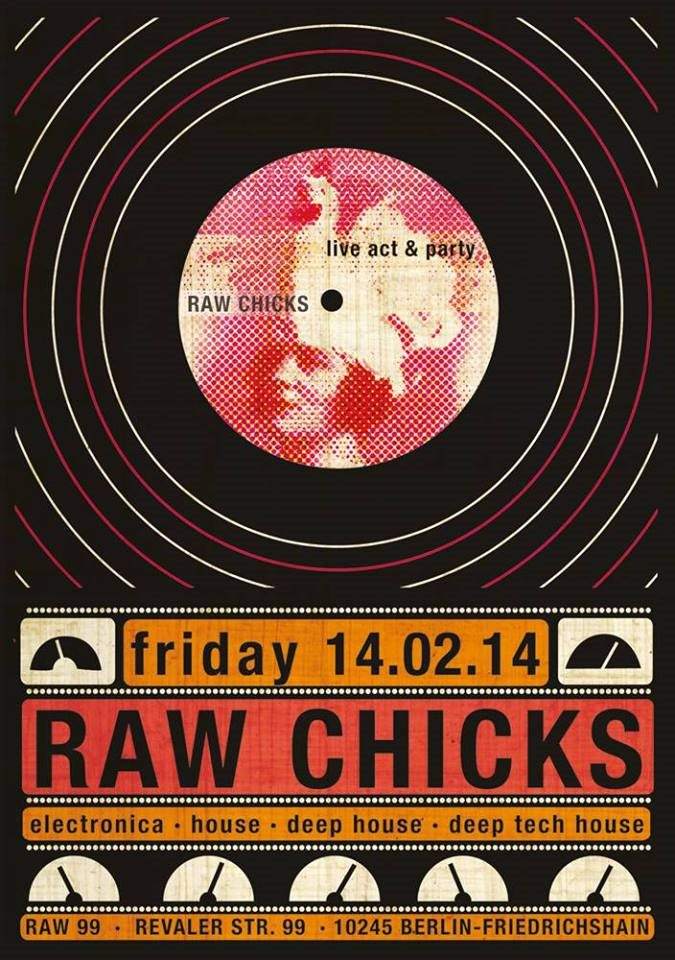 RAW Chicks with SIZ.da, GEN.Hectic & LA Fraicheur - Página frontal