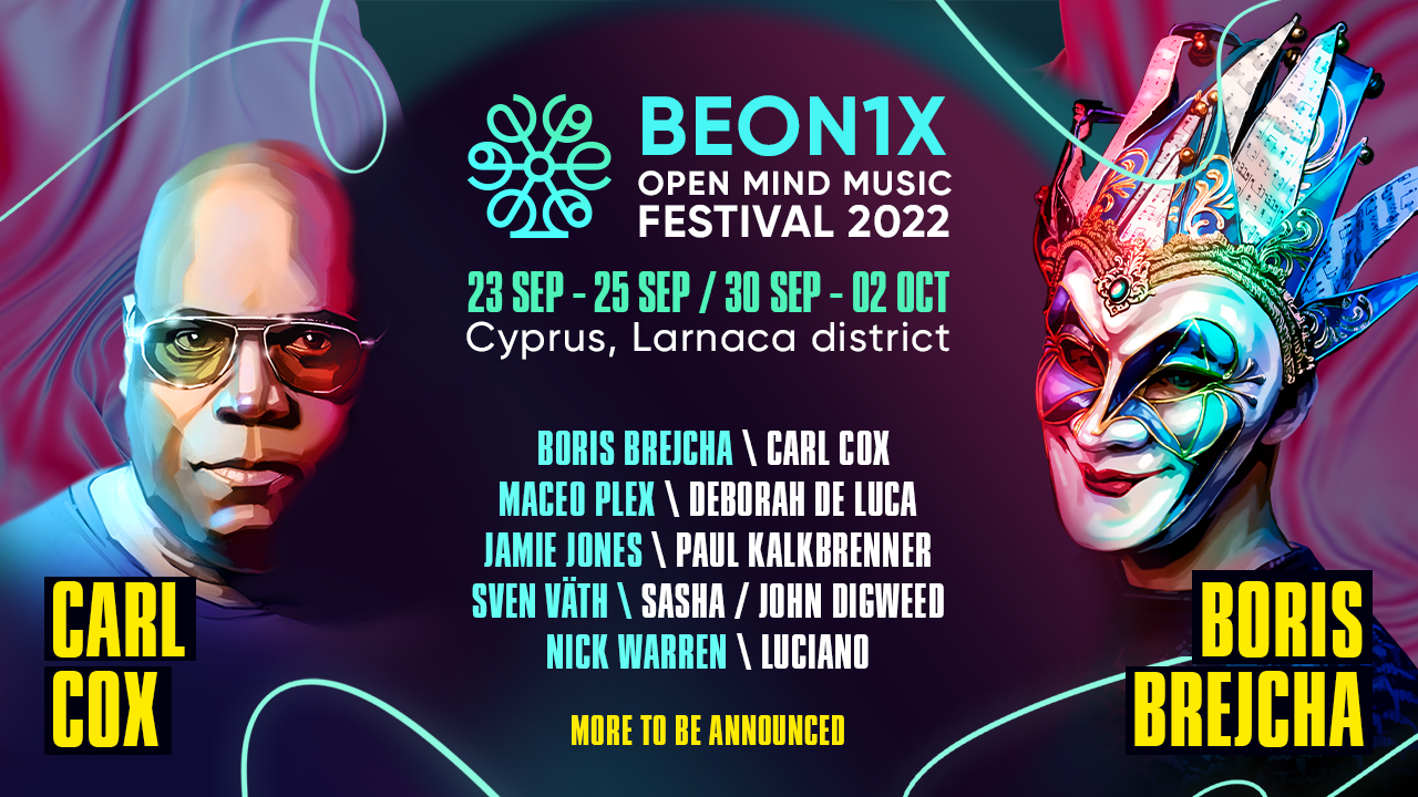 BEON1X Open Mind Music Festival - フライヤー表