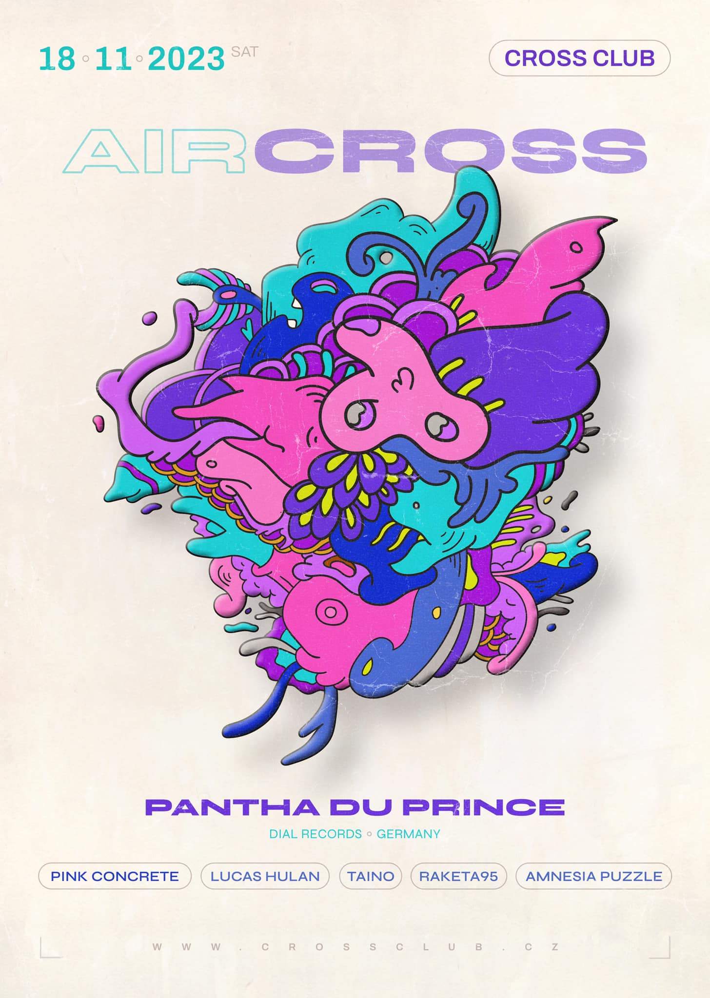 AIR CROSS w/. Pantha Du Prince (Berlin) - Página frontal