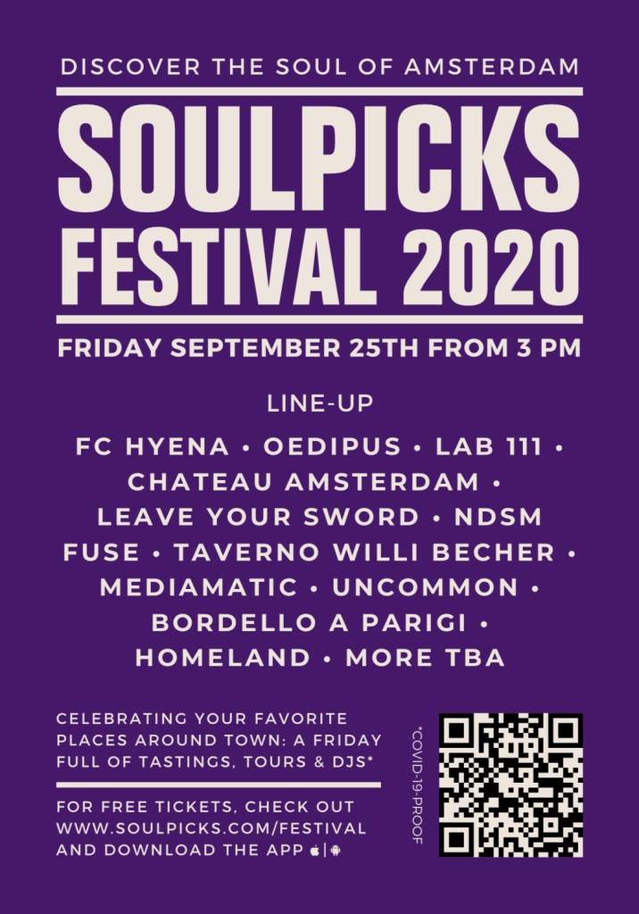 Soulpicks Festival 2020 - フライヤー表