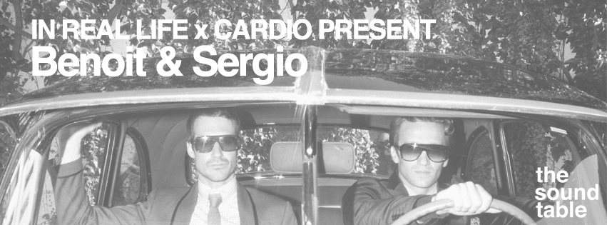 IRL x Cardio present Benoit & Sergio - Página frontal