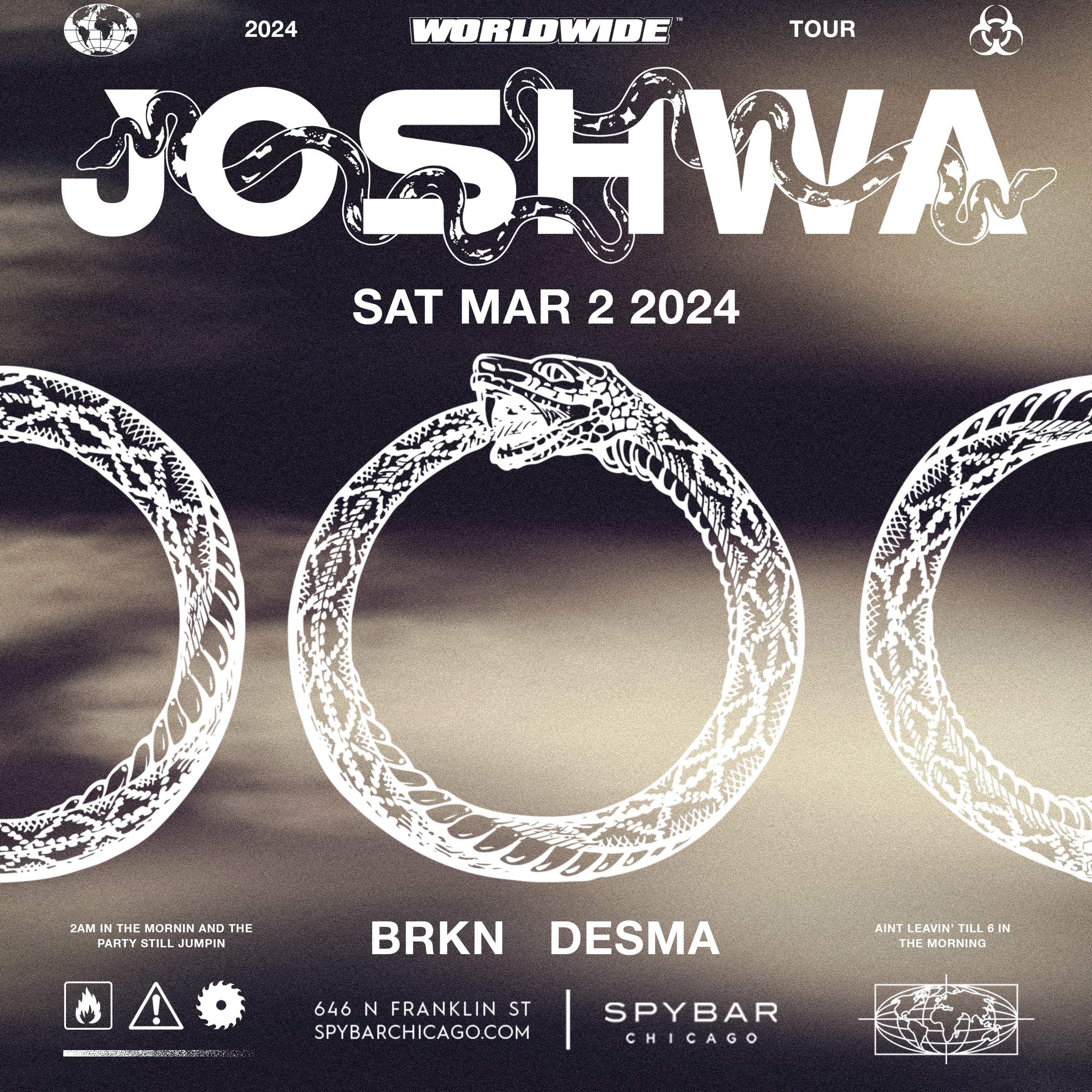 Joshwa - フライヤー表